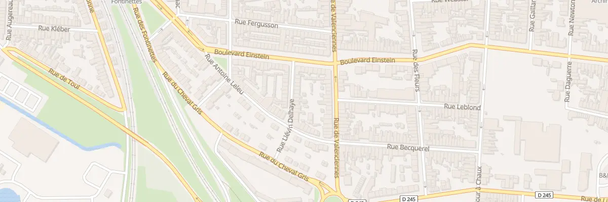 Plan du 15 Rue Lievin Delhaye à Calais