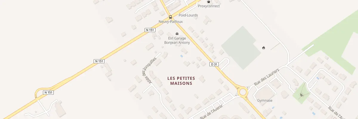 Plan du 31 Rue Pasteur à Neuvy-Pailloux