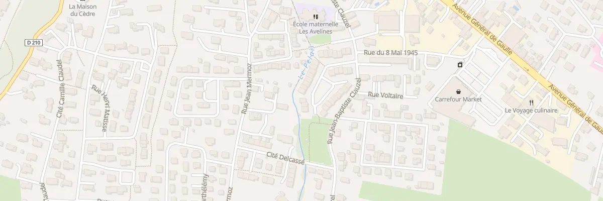 Plan du 32 Cité Voltaire à Lavelanet