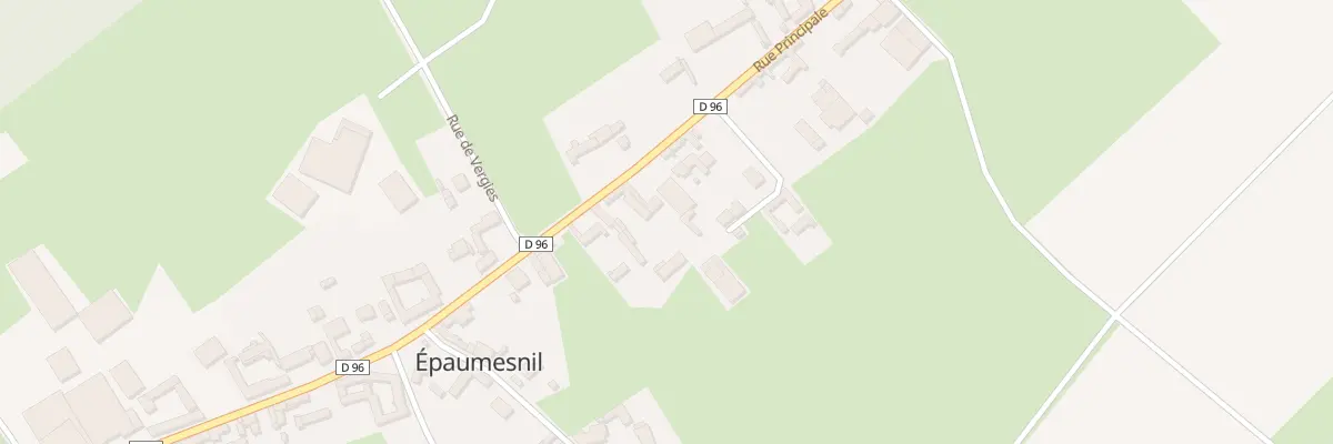 Plan du 36 Rue Principale à Épaumesnil