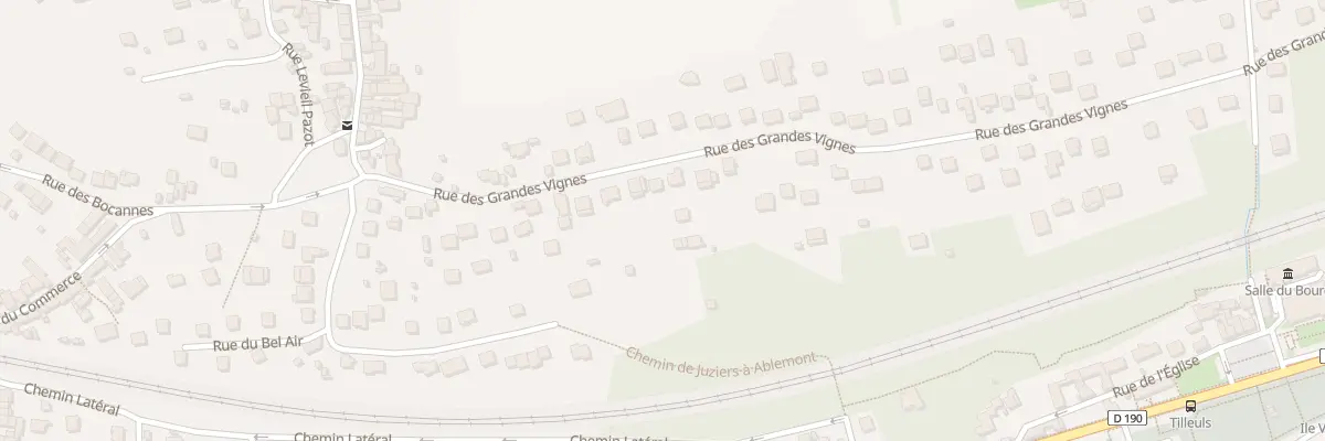 Plan du 22 Rue des Grandes Vignes à Juziers