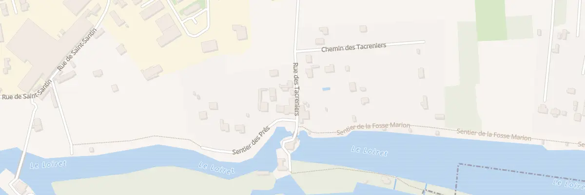 Plan du 480 Rue des Tacreniers à Saint-Pryvé-Saint-Mesmin