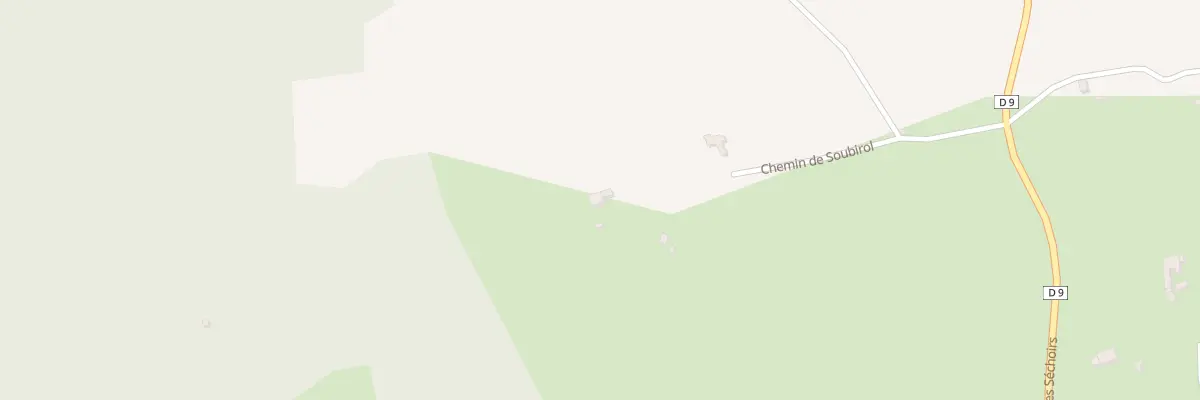 Plan du 336 Che du Soubirol à Marnaves