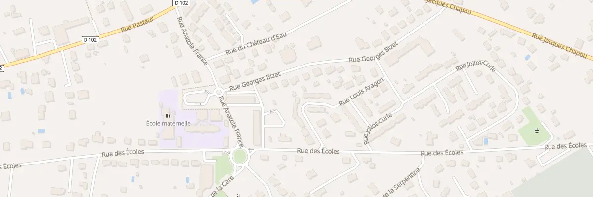 Plan du 13 Rue Georges Brassens à Biars-sur-Cère