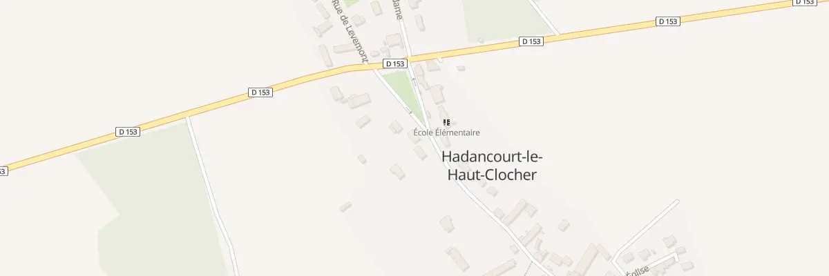 Plan du 8 Rue de la Croix du Bellay à Hadancourt-le-Haut-Clocher