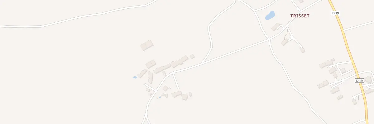 Plan du 6 Trisset à Tranzault