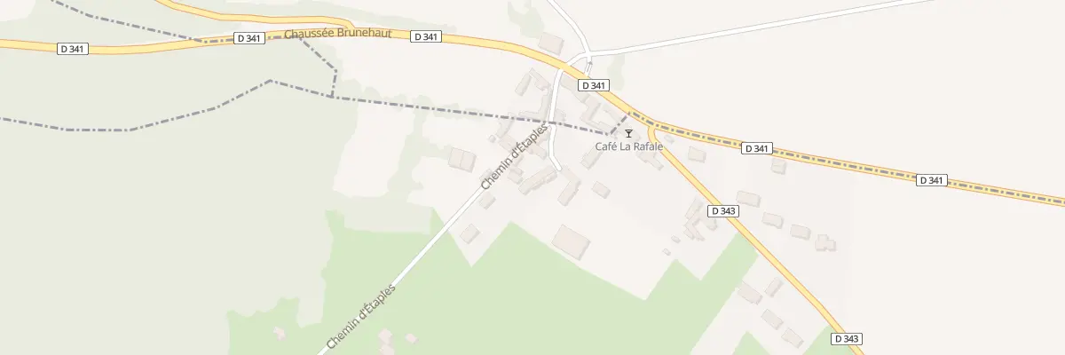 Plan du 3 Che d’Etaples à Courset