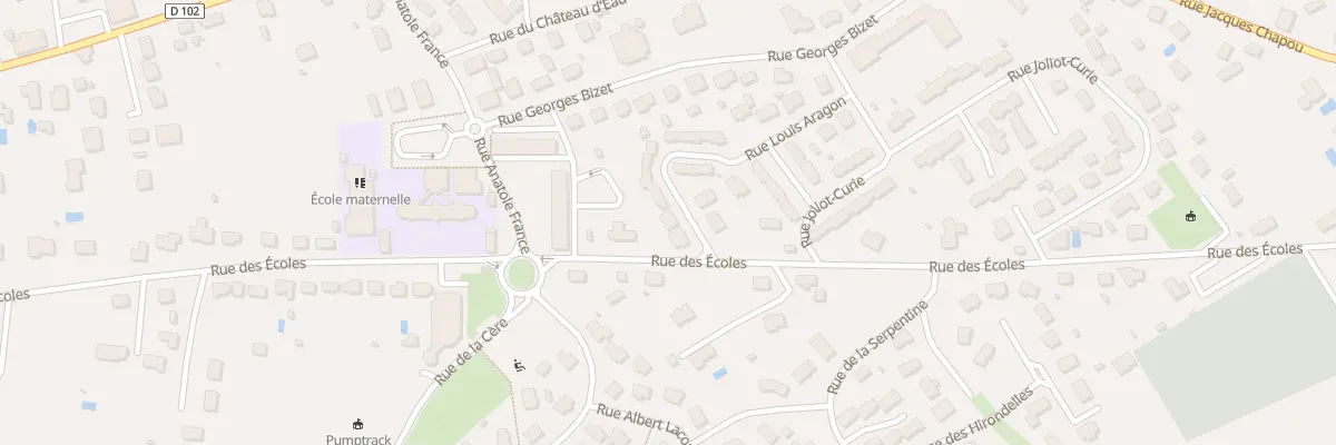 Plan du 5566 Rue Georges Brassens à Biars-sur-Cère