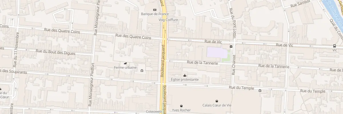 Plan du 1 Rue de la Tannerie à Calais
