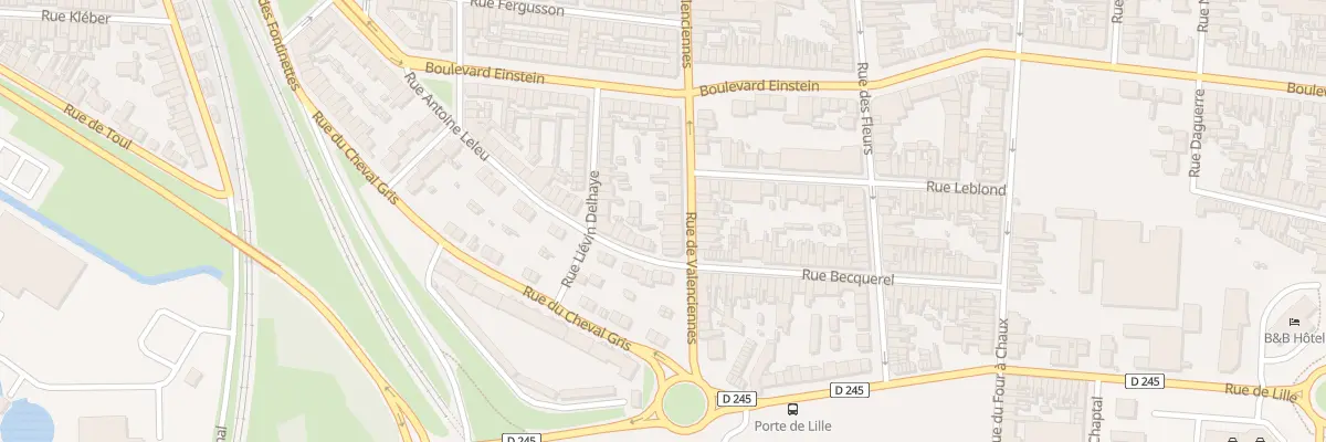 Plan du 192 Rue de Valenciennes à Calais