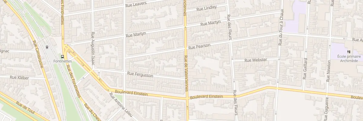 Plan du 150 Rue de Valenciennes à Calais