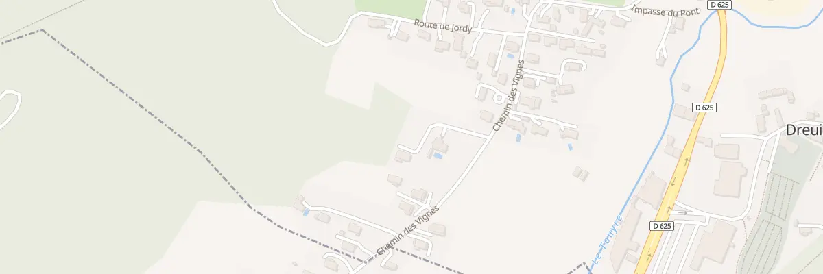 Plan du 3 Imp du Petit Bois à Dreuilhe