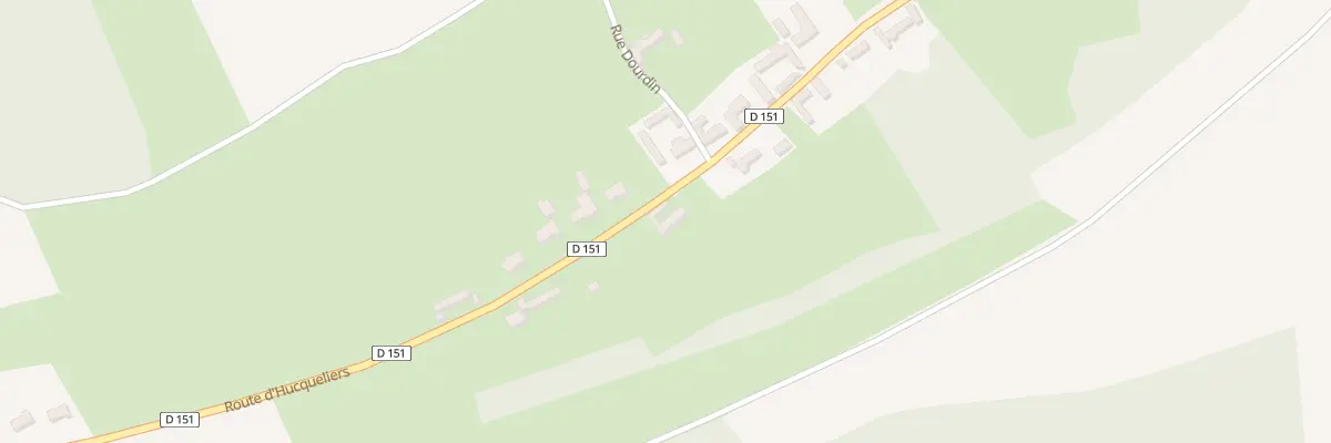 Plan du 25 Rte d’Hucqueliers Ham Toutenda à Alette