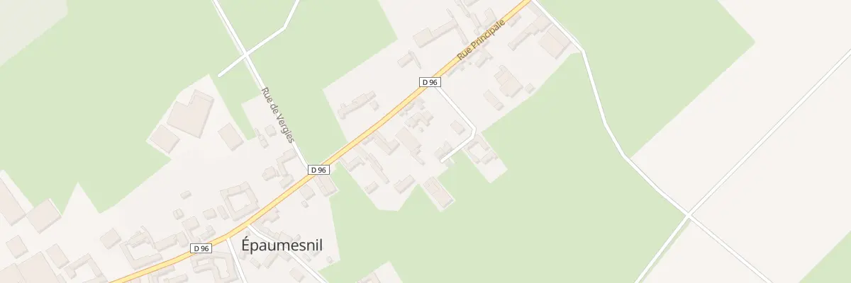 Plan du 40 Rue Principale à Épaumesnil