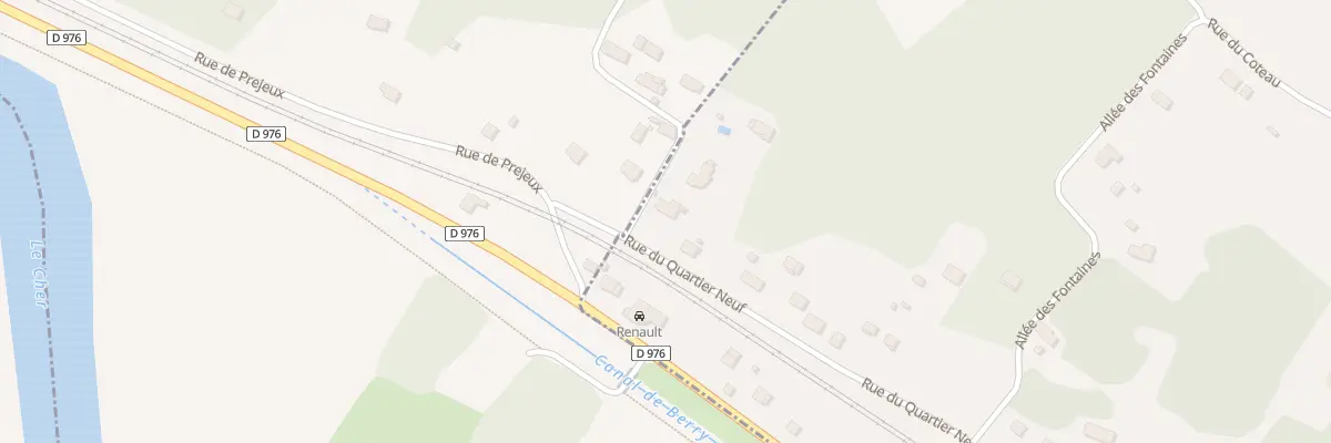 Plan du 106 Rue du Quartier Neuf à Mennetou-sur-Cher