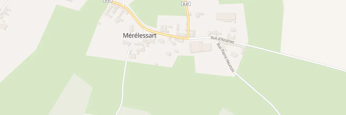 Plan du 64 Rue des Canadiens à Mérélessart