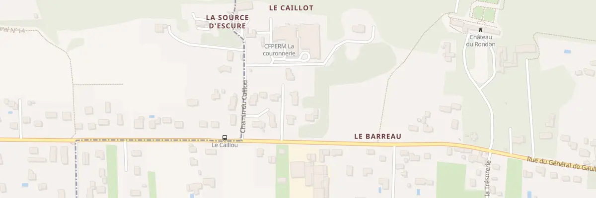 Plan du 3578 Rue du Gen de Gaulle à Olivet