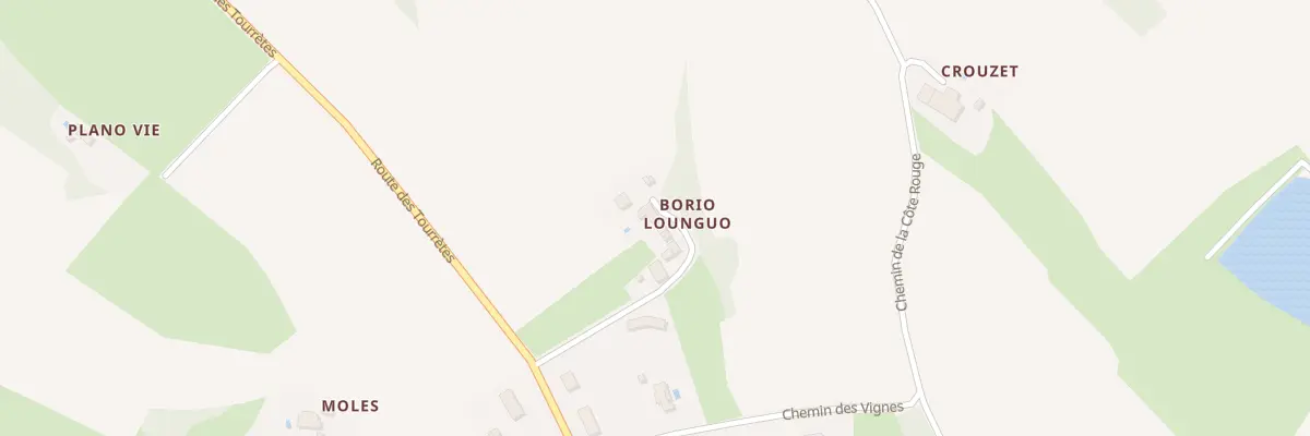 Plan du 10 Borio Lounguo à Falga