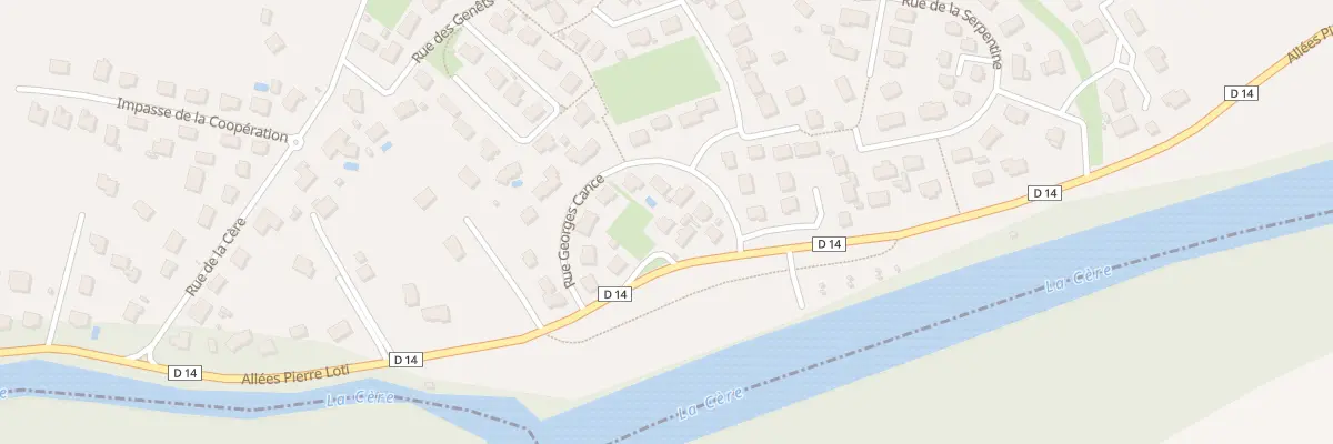 Plan du 4 Sq Louise Michel à Biars-sur-Cère