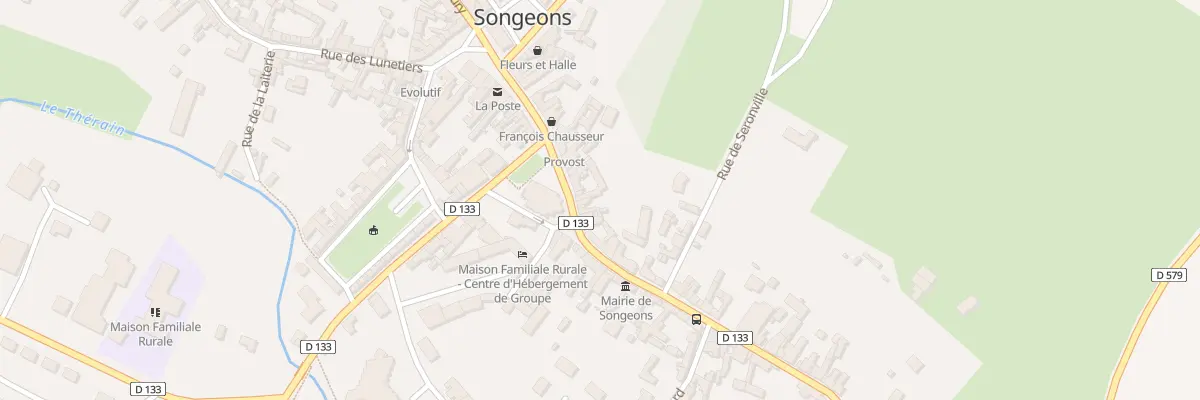 Plan du 21 Rue du Maréchal de Boufflers à Songeons