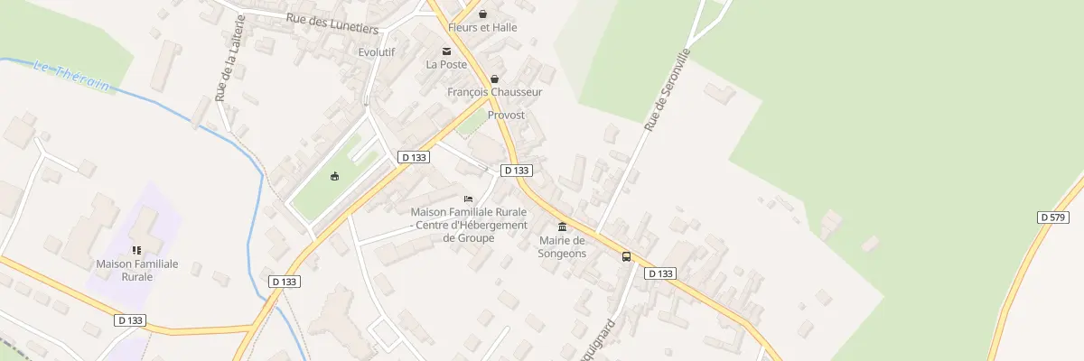 Plan du 27 Rue du Maréchal de Boufflers à Songeons