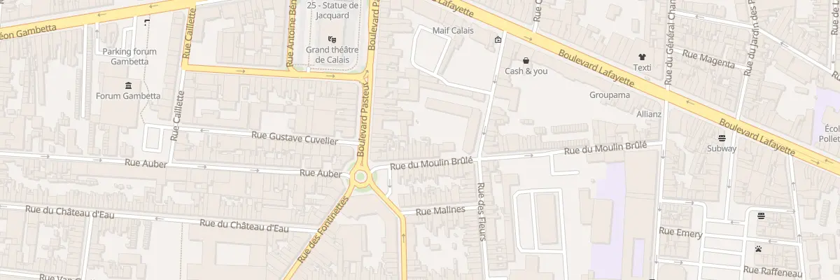 Plan du 15 Rue du Moulin Brulé à Calais