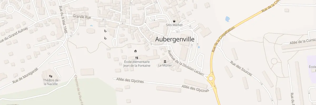 Plan du 10B Rue de Verdun à Aubergenville