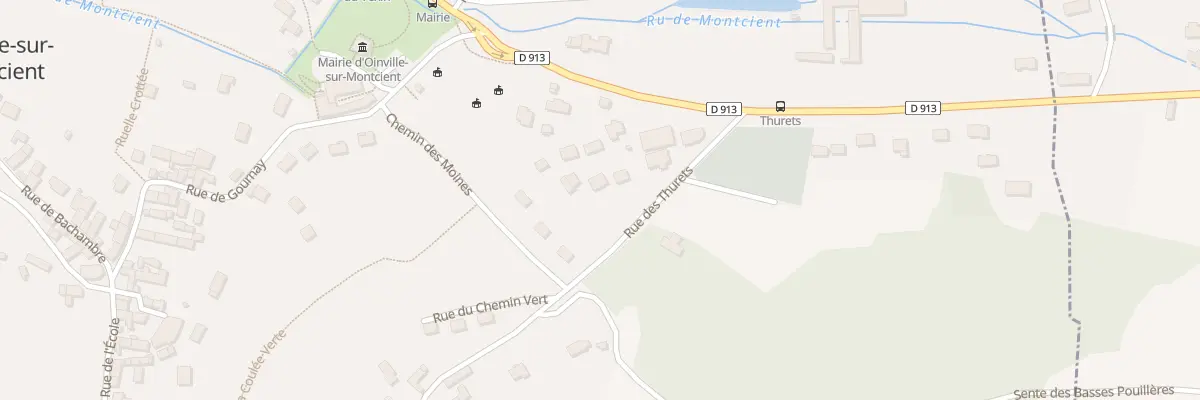 Plan du 49 Rue des Thurets à Oinville-sur-Montcient