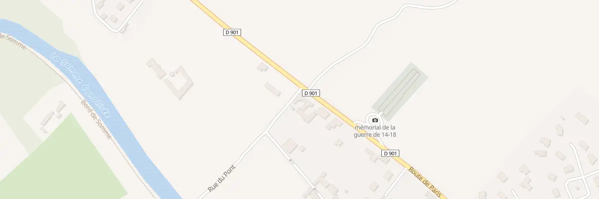 Plan du 84 Rte de Paris à Épagne-Épagnette