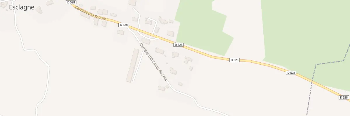 Plan du 7 Rue Principale à Esclagne