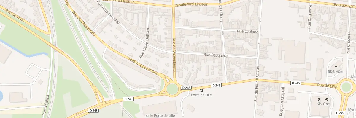 Plan du 181 Rue de Valenciennes à Calais