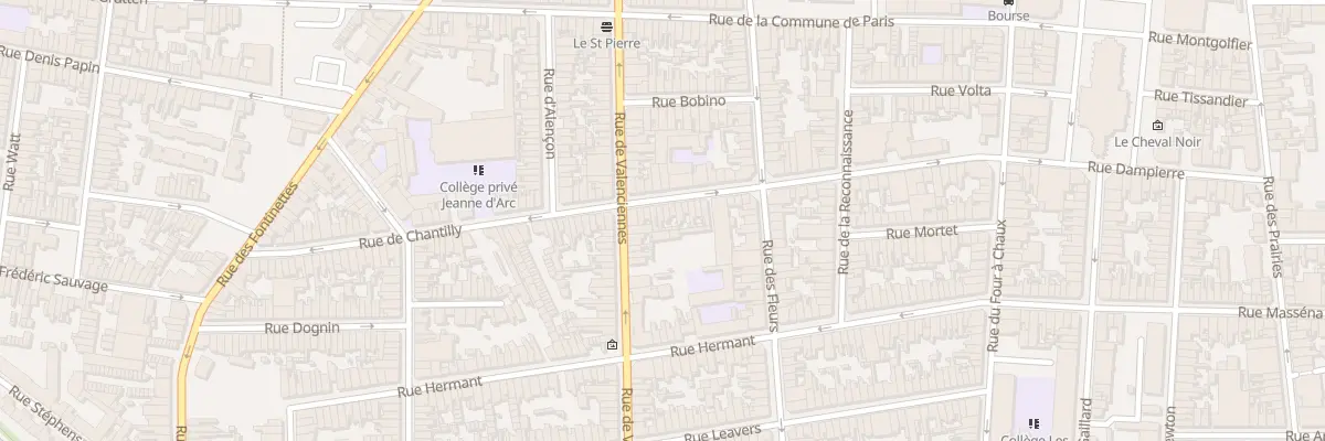 Plan du 98 Rue de Chantilly à Calais