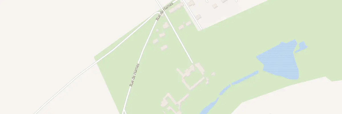 Plan du 2859 Rue de Hames à Hames-Boucres