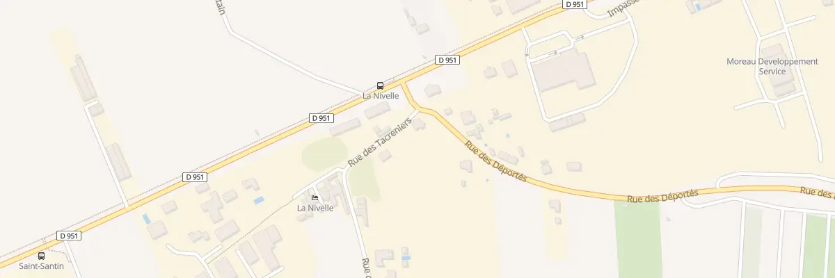 Plan du 1 Rue des Tacreniers à Saint-Pryvé-Saint-Mesmin