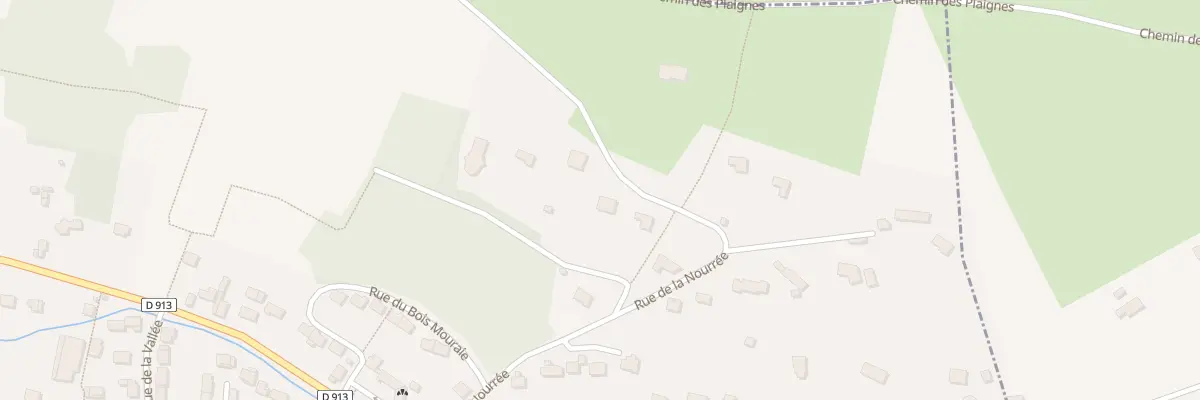 Plan du 13 Rue de la Nourree à Oinville-sur-Montcient