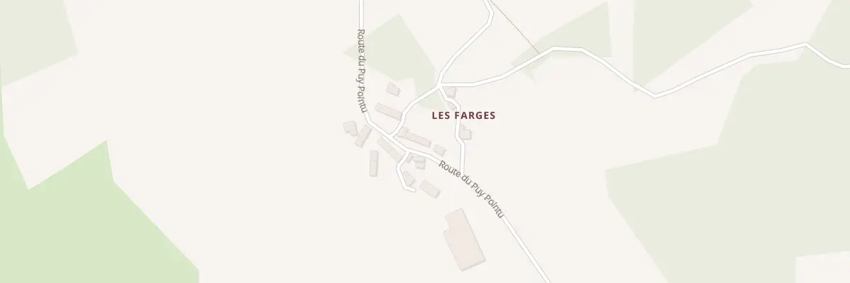 Plan du 1261 Rte du Puy Pointu à Rempnat