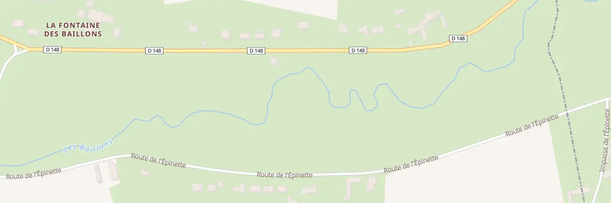Plan du 5003 Rue de l’Epinette à Enquin-sur-Baillons