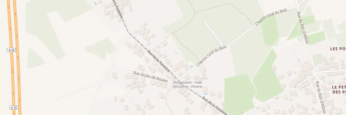 Plan du 264 Rue de la Fassière à Saran