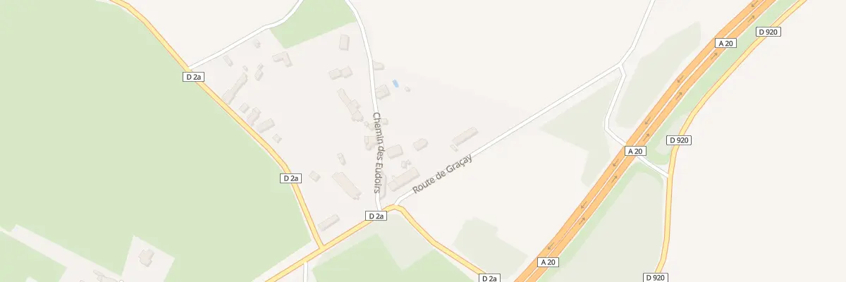 Plan du 5111 Vornaud à Meunet-sur-Vatan
