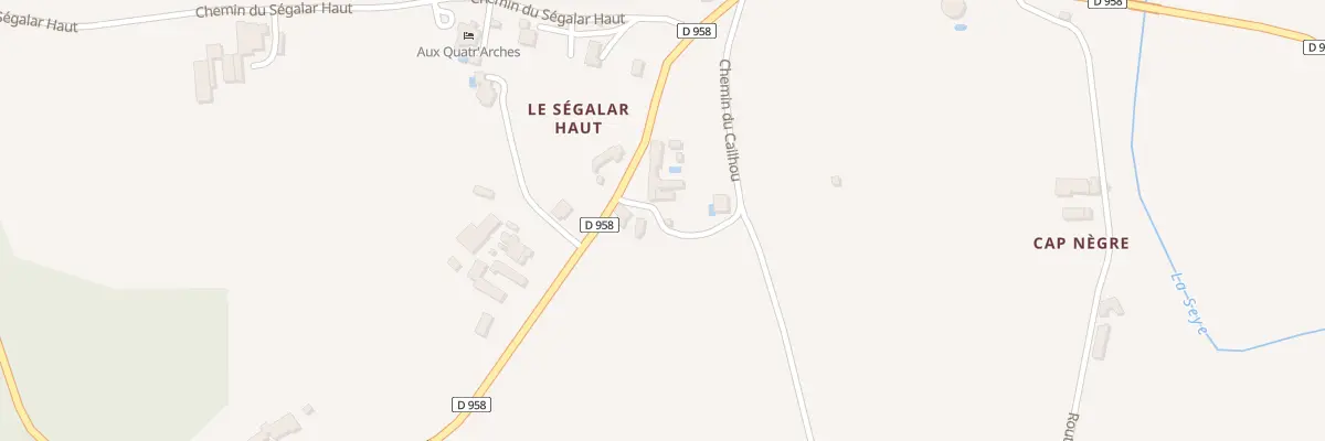 Plan du 5304 Segalar-Haut à Varen
