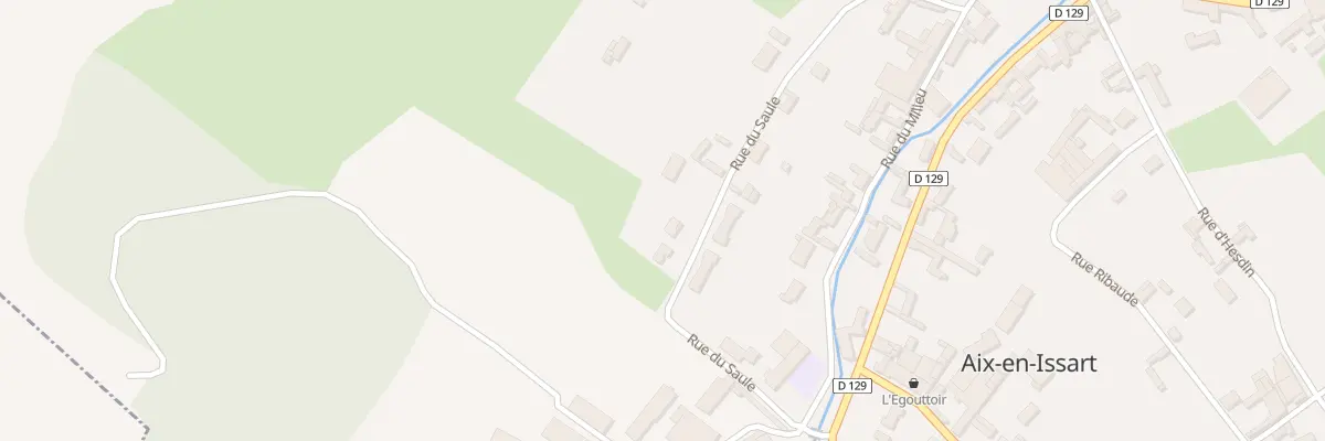 Plan du 7 Rue du Saule à Aix-en-Issart