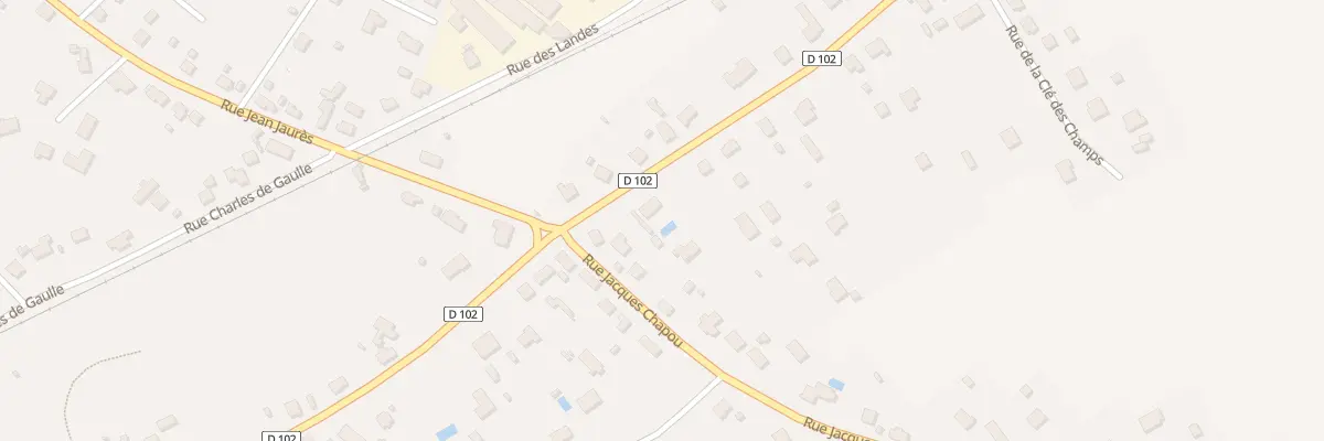 Plan du 58 Rue Pasteur à Biars-sur-Cère