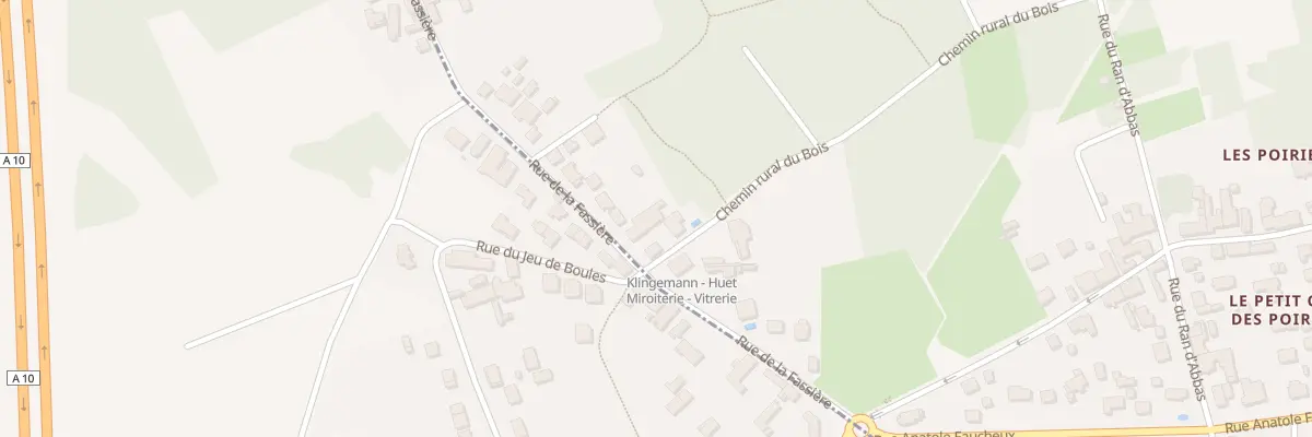 Plan du 224 Rue de la Fassière à Saran