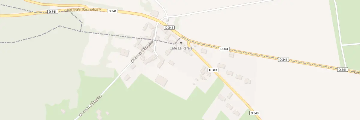 Plan du 1 Che d’Etaples à Courset