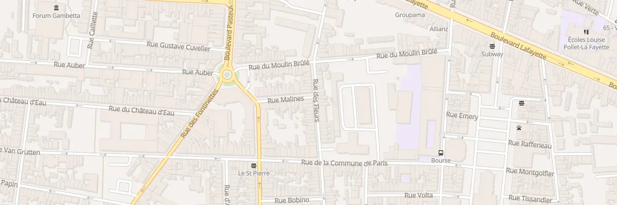 Plan du 24 Rue des Fleurs à Calais