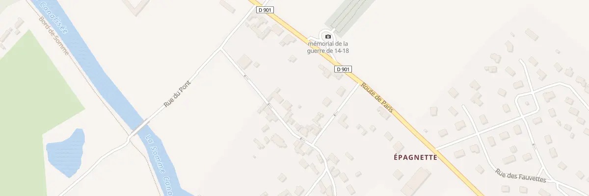 Plan du 3B Rue de l’Ecole à Épagne-Épagnette