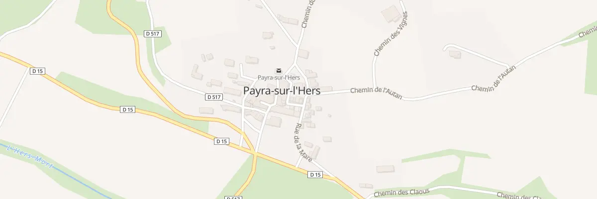 Plan du 7 Pl du Charron à Payra-sur-l’Hers