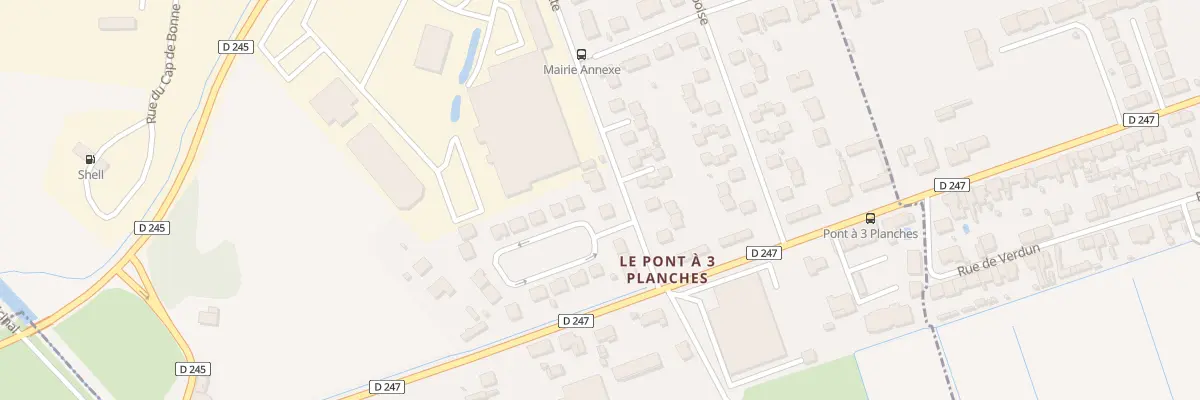 Plan du 416 Rue Paquette à Coquelles