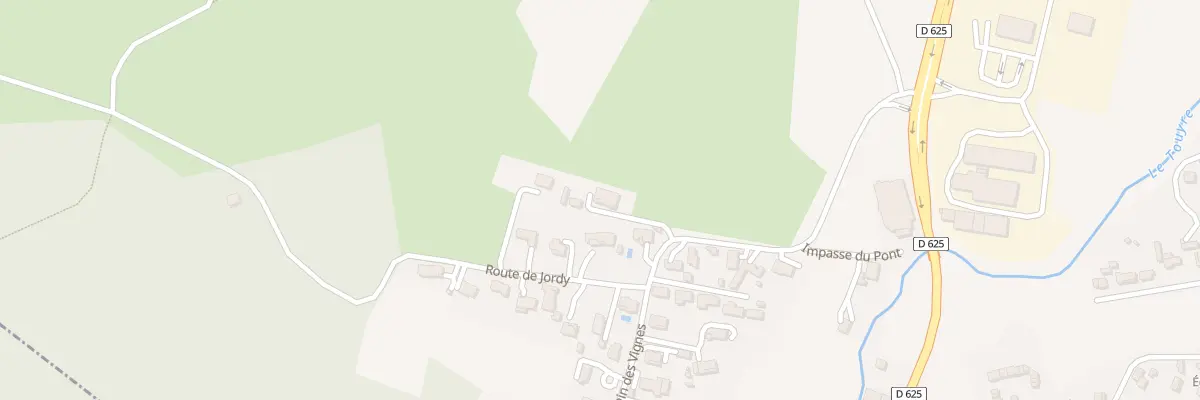 Plan du 1 Imp du Bassin à Dreuilhe