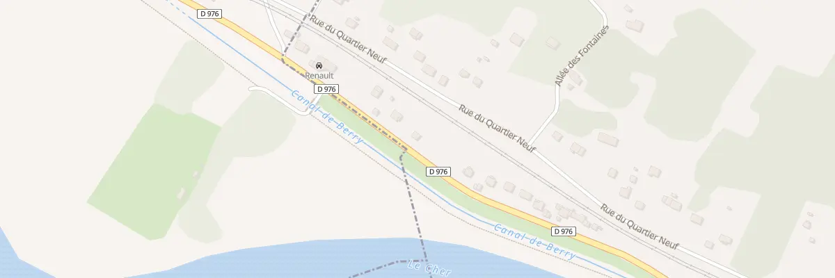 Plan du 90 Rue Pierre Loyau à Mennetou-sur-Cher